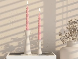 Molde silicona candelabro corto